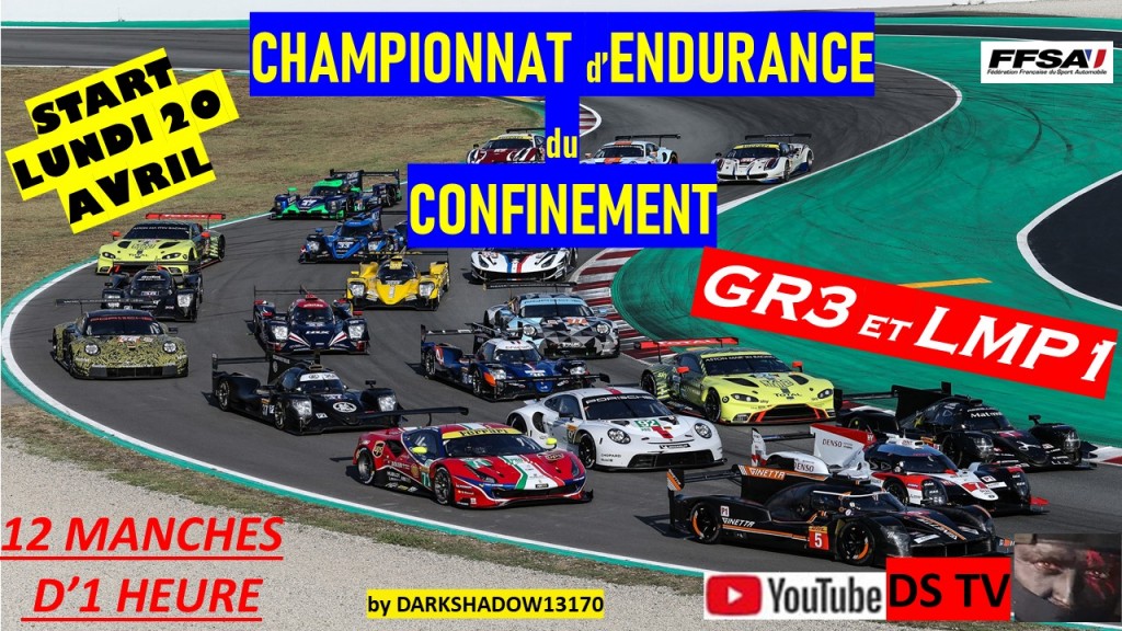 CHAMPIONNAT d'ENDURANCE du COFINEMENT - championnat GT