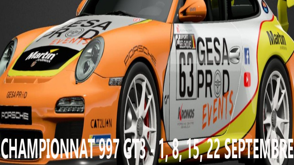 GéSa Prod 997 GT3 - championnat GT