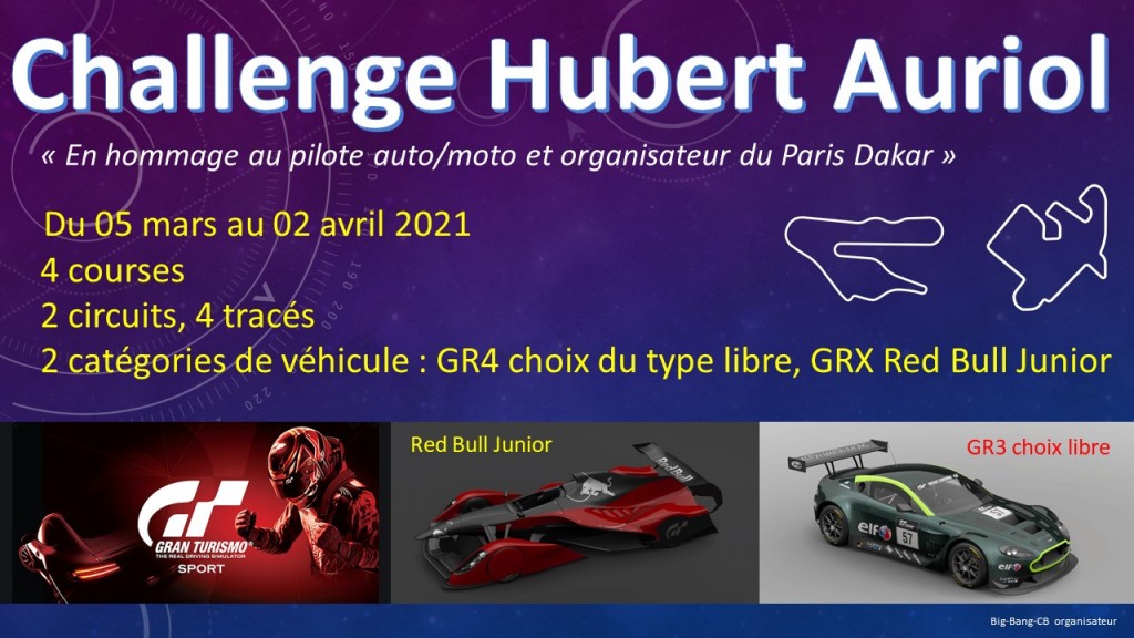 Challenge Hubert Auriol - championnat GT