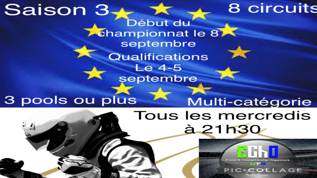 Saison 3 Direction l’Europe  - championnat GT