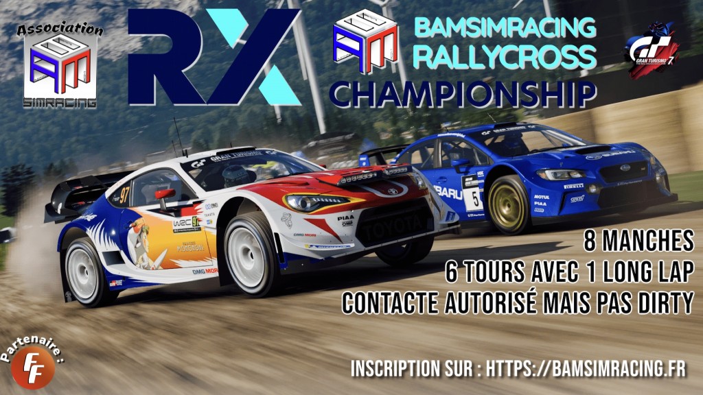 Championnat RX : championnat eSport sur Gran Turismo
