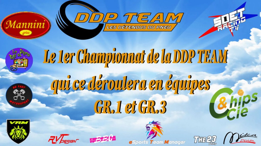 DDP TEAM : championnat eSport sur Gran Turismo