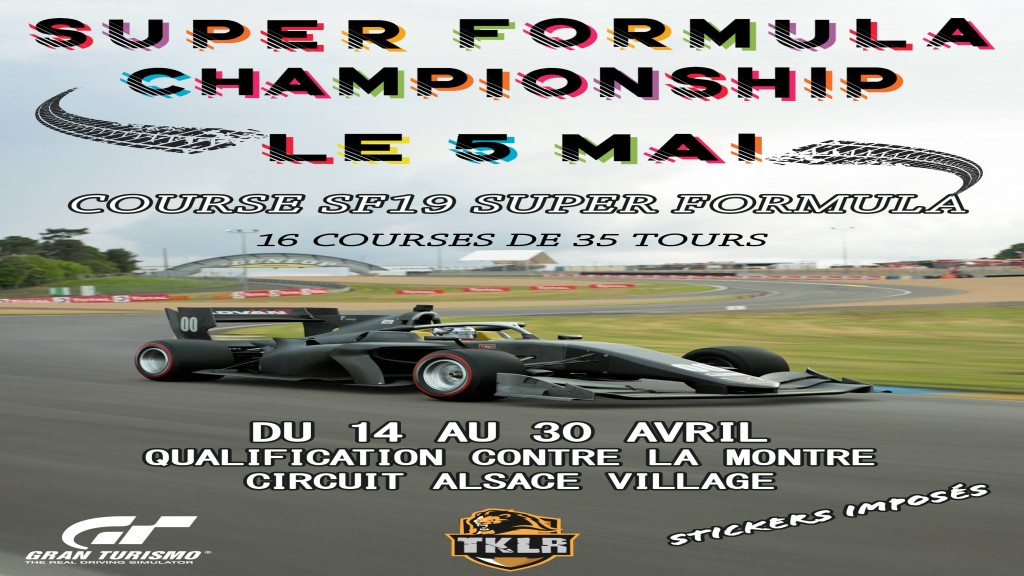 Super Formula Championship (esport.granturismo-fr.com)