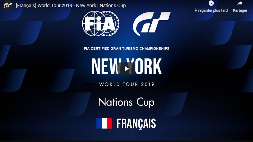 World Tour 2019 - New York : Nations Cup (esport.granturismo-fr.com)