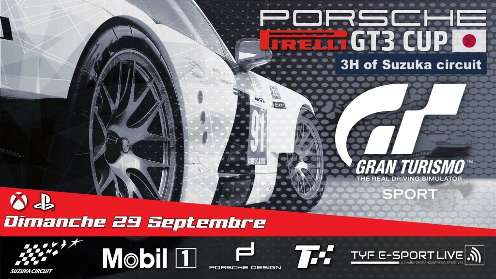 Porsche Pirelli GT3 Cup - évènement GT