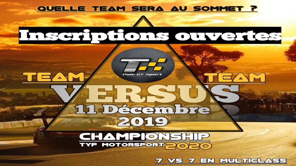 TEAM VS TEAM CHAMPIONSHIP - championnat GT