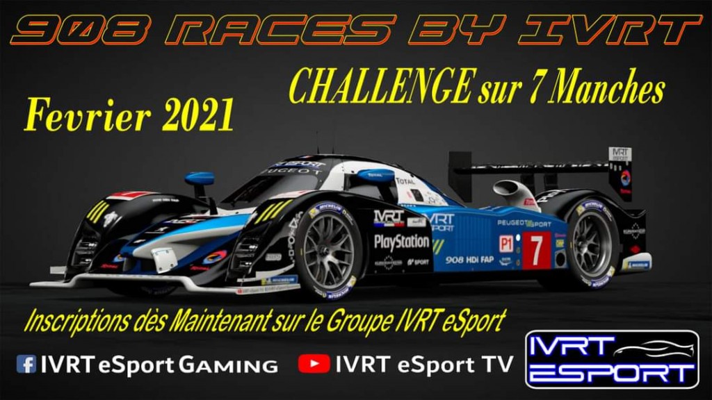 908 by ivrt esport - championnat GT