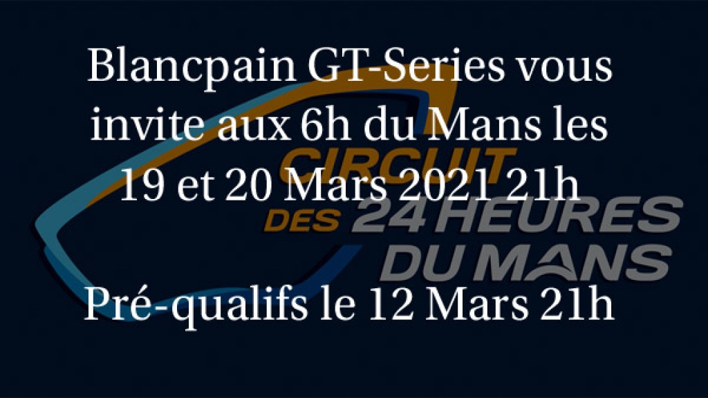 6H Du Mans (esport.granturismo-fr.com)