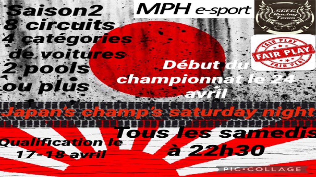 Champ's Saturday Night (esport.granturismo-fr.com)
