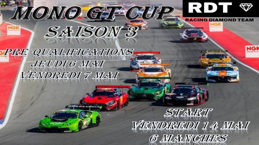 MONO GT3 CUP SAISON 3 (esport.granturismo-fr.com)