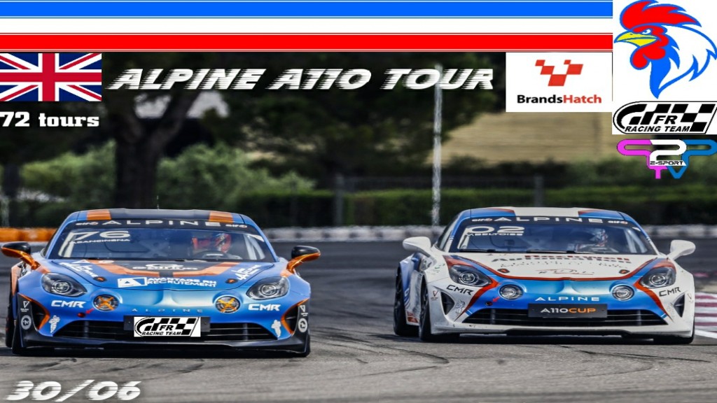 ALPINE A110 TOUR - évènement GT