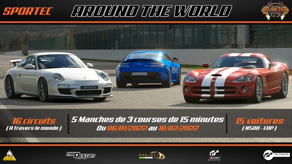 AROUND THE WORLD (ATW) - championnat GT