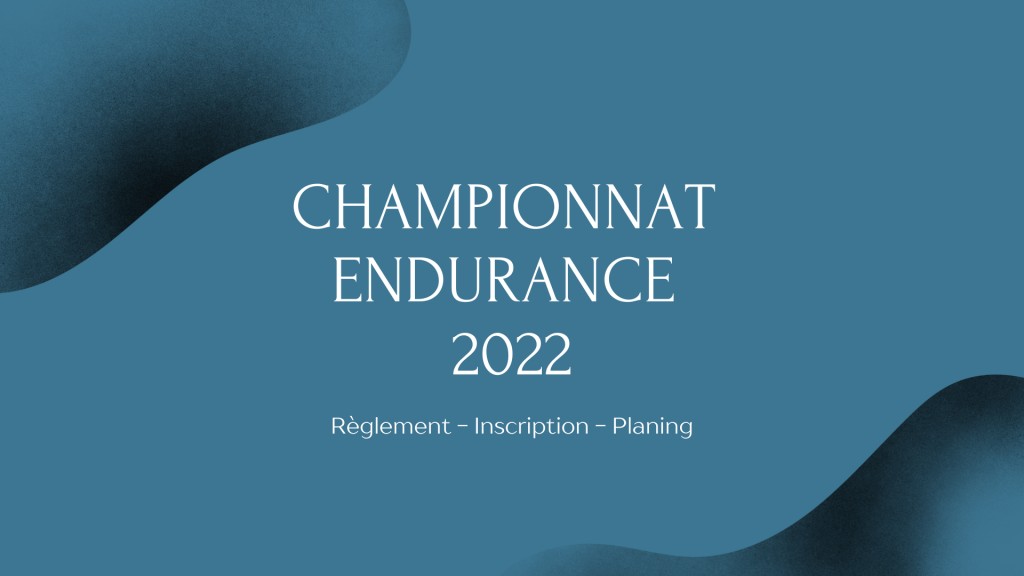 CHAMPIONNAT ENDURANCE 2022 - championnat GT