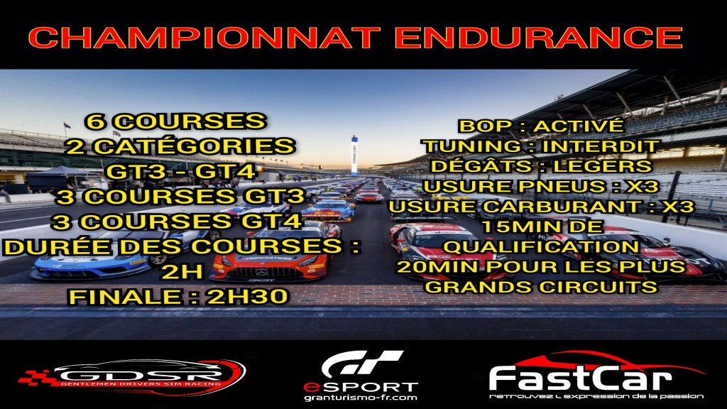 Championnat endurance by Bourvil  - championnat GT