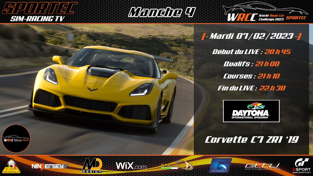 WRCC by SPORTEC - MANCHE 4 - diffusion GT