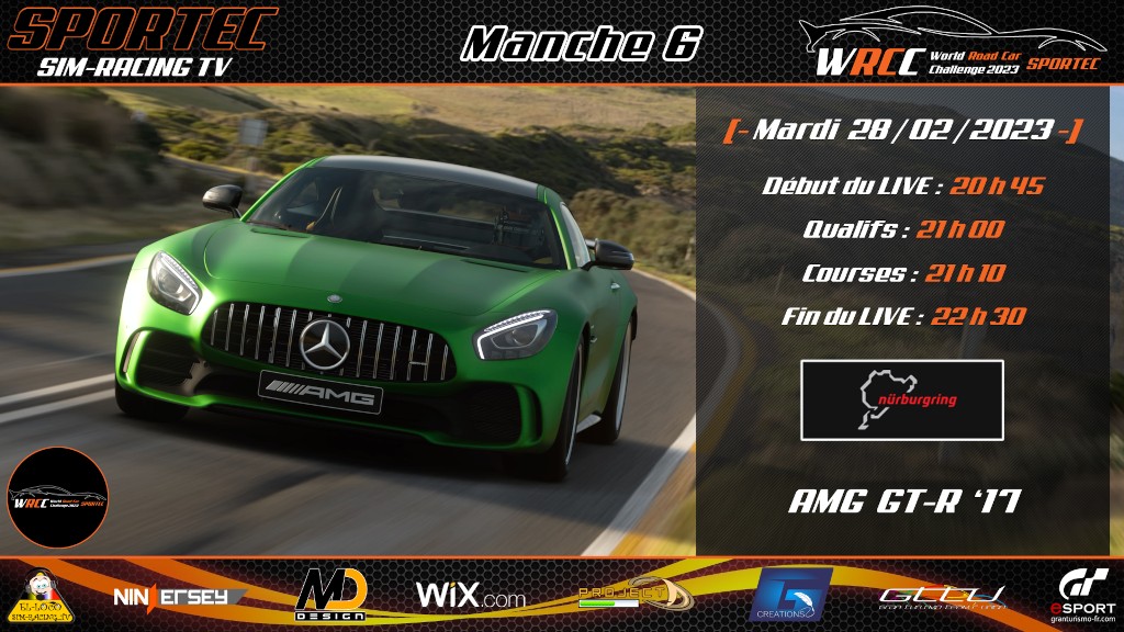 WRCC by SPORTEC - MANCHE 6 - diffusion GT