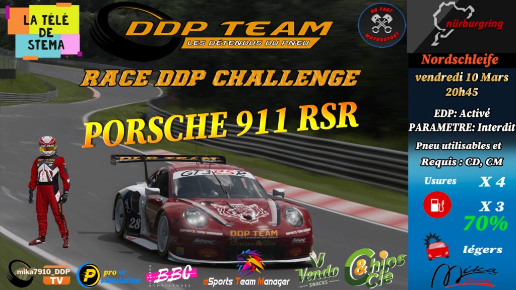 RACE DDP CHALLENGE (esport.granturismo-fr.com)