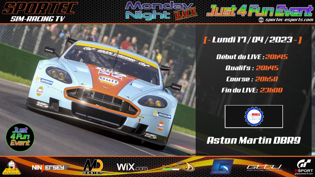 Monday Night Race by Just 4 Fun Event - diffusion GT