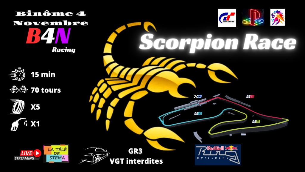 Scorpion race (esport.granturismo-fr.com)