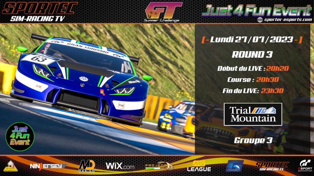 GT Summer Challenge Round 3 by Just 4 Fun Event - diffusion GT