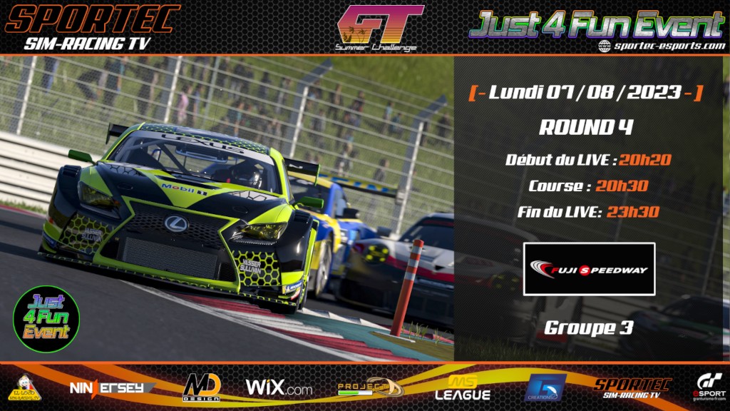 GT Summer Challenge Round 4 by Just 4 Fun Event - diffusion GT