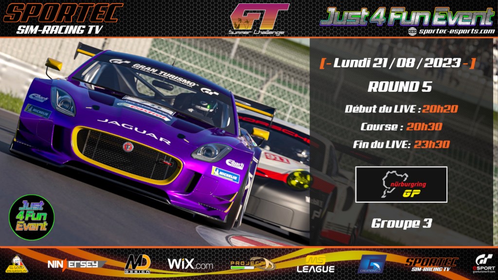 GT Summer Challenge Round 5 by Just 4 Fun Event - diffusion GT