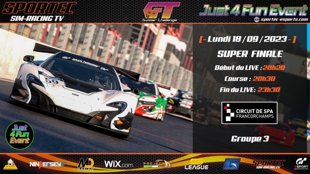 GT SUMMER CHALLENGE SUPER FINALE by J4FE - diffusion GT