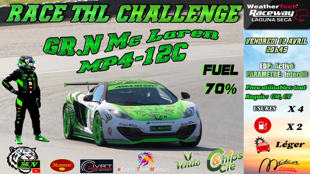 RACE THL CHALLENGE - évènement GT