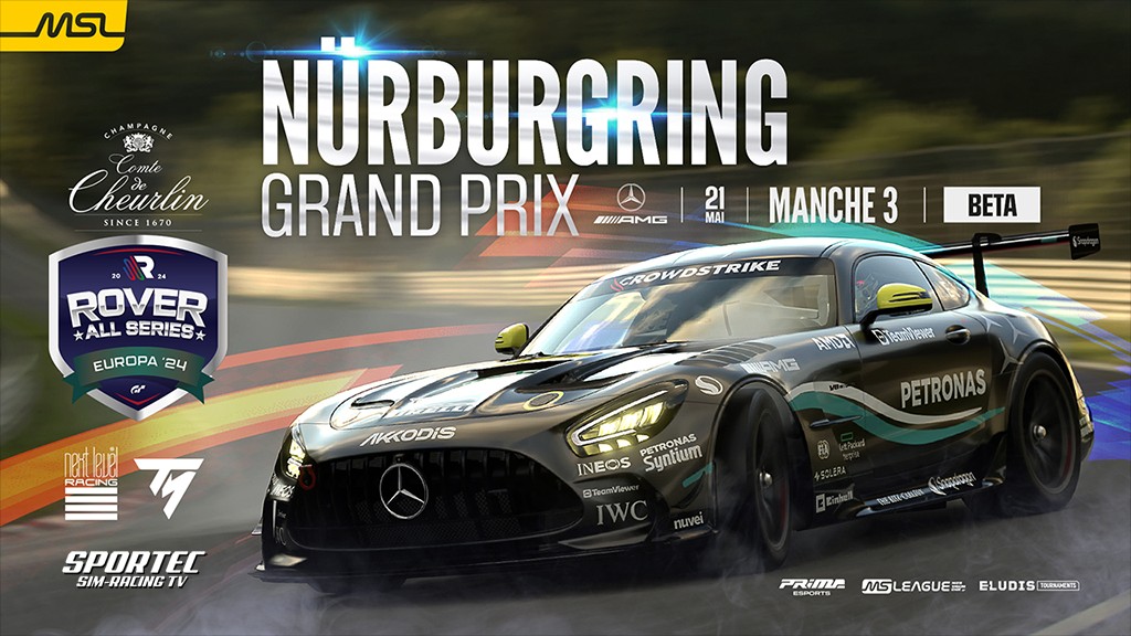 MSL - Rover All Series Europa'24 - Manche 3 - Poule BETA : live eSport sur Gran Turismo