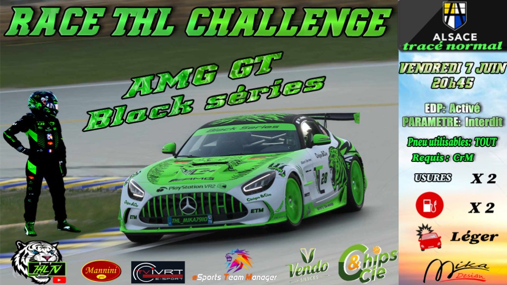 RACE THL CHALLENGE : évènement eSport sur Gran Turismo