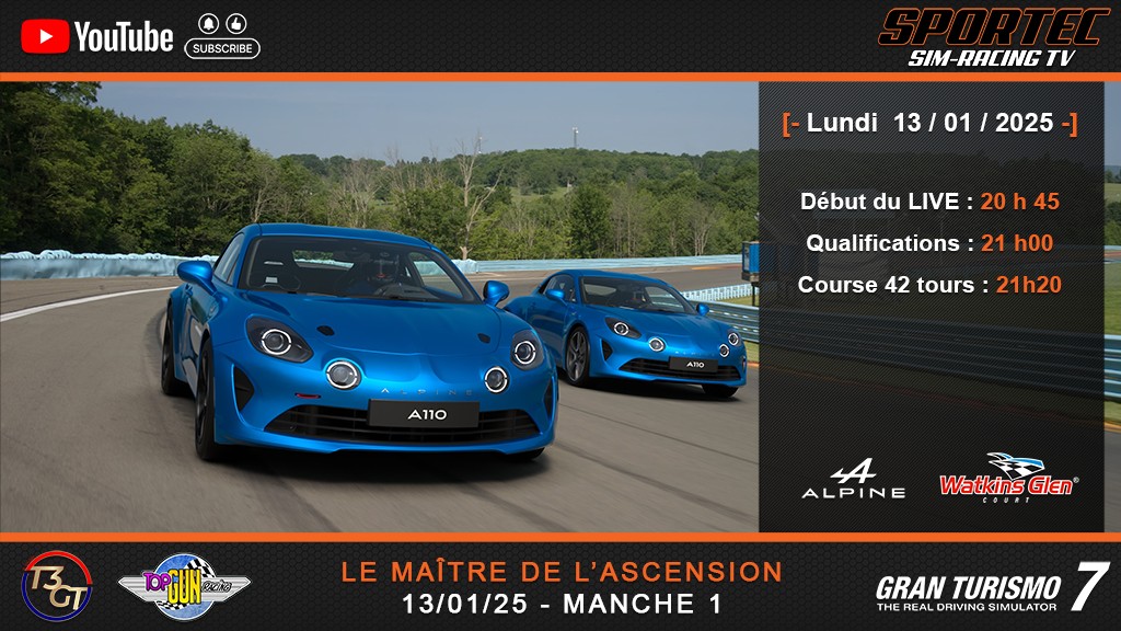 Le Maître de l'ascension - Manche 1 - Poule E - diffusion GT