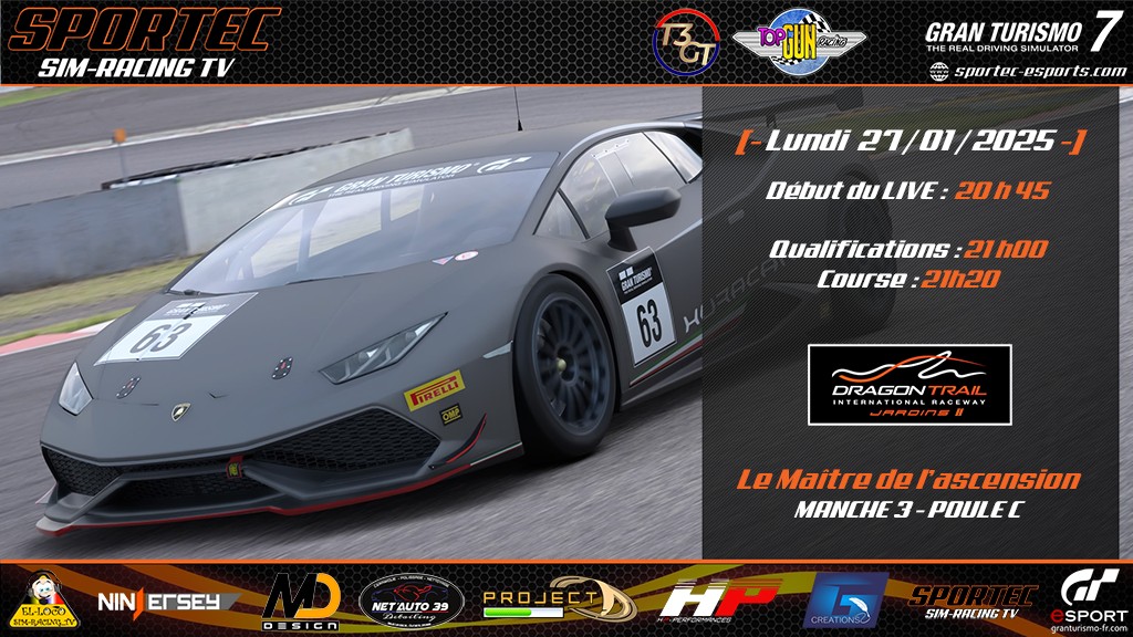 Le Maître de l'ascension - Manche 3 - Poule C - diffusion GT