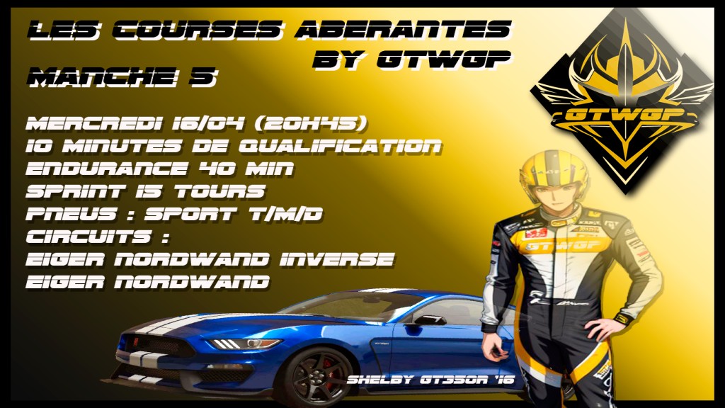 Les courses aberrantes by GTWGP - évènement GT
