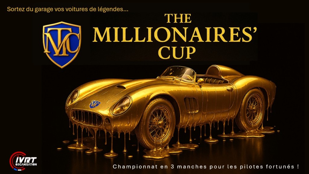 THE MILLIONAIRES' CUP : championnat eSport sur Gran Turismo