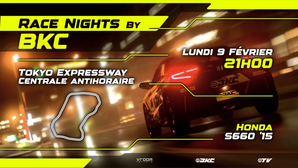 Race Nights BKC : évènement eSport sur Gran Turismo